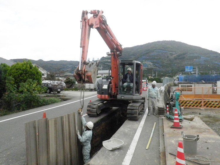 長田工区管渠布設工事（第3工区） イメージ