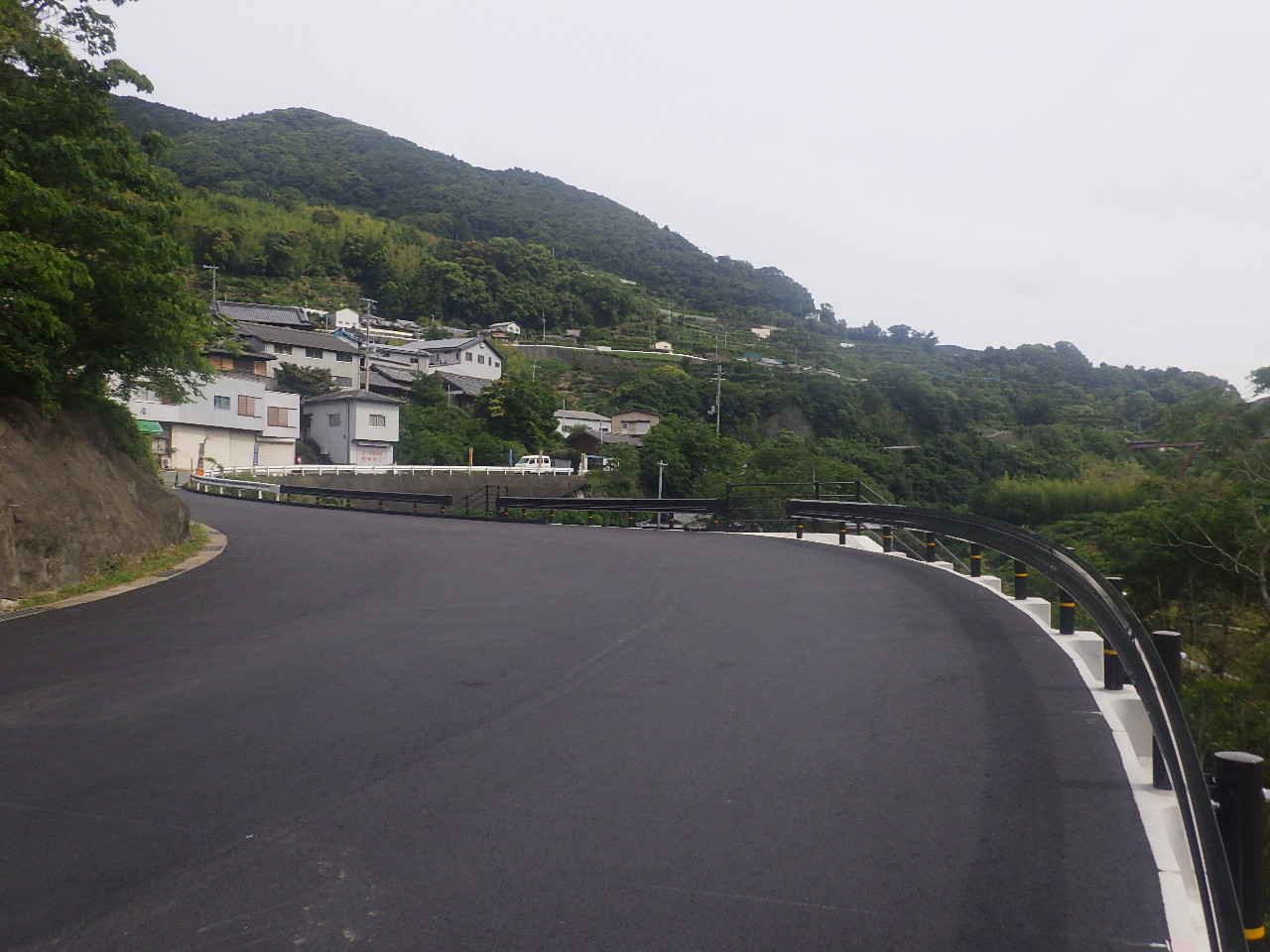 国道424号道路改良工事