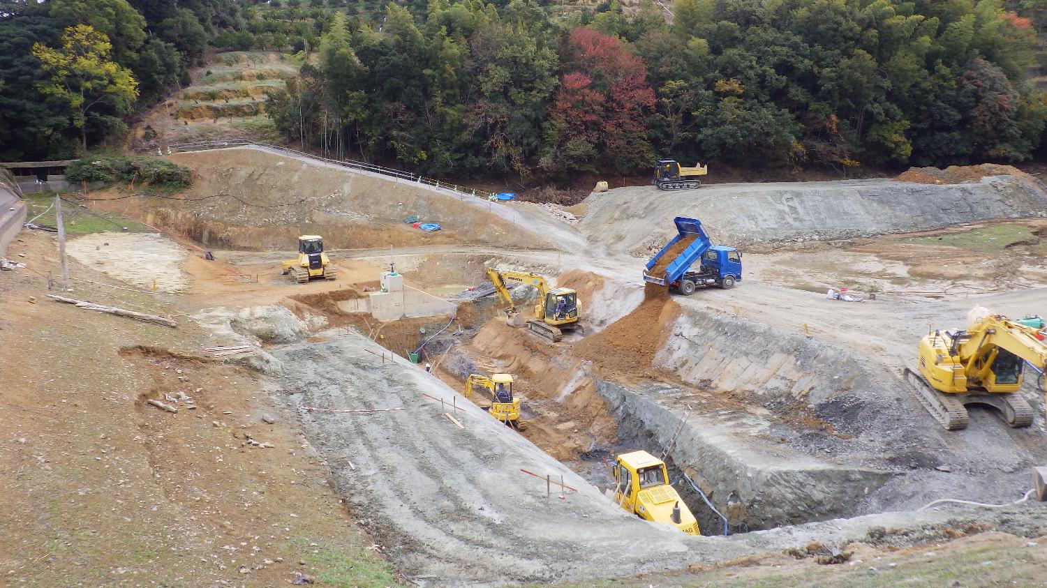 大谷池地区　ため池改修（その２）工事 イメージ